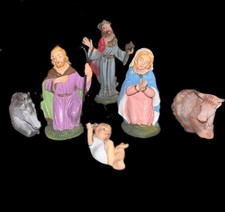 Lotto statuine presepe vintage