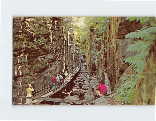 Cartolina the flume gorge - cartolina,