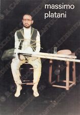 Artista Massimo Platani Casteltermini Salsomaggiore Parma *depliant