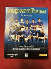 Album Figurine SUPERALBUM LA GAZZETTA DELLO SPORT ITALIA BAGGIO ROSSI AZZURRI