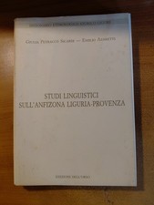 Libro-Studi Linguistici Sull'Anfizona Liguria-Provenza