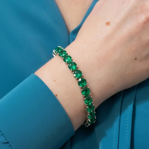 Bracciale tennis 8ct - bracciale, taglio
