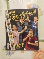 Panini, Calciatori 2006-07: album con 190 Figurine Attaccate, Buone Condizioni 