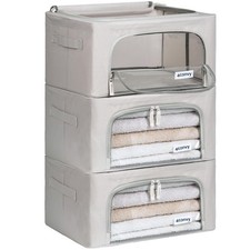 4CONVY Scatole per Armadio Rigide con Cerniera – [2024 MATERIALE AGGIORNATO] Con