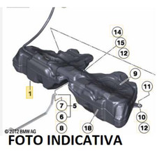 16117268032 SERBATOIO CARBURANTE GASOLIO BMW SERIE 5 F10 (F11)(2017) 3.0D XDRIVE