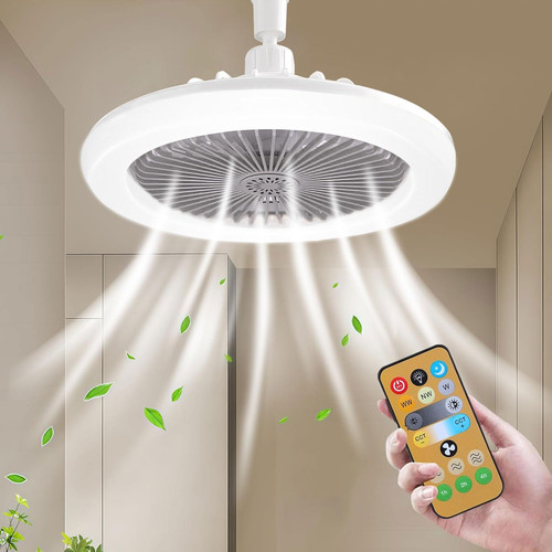 Lampadario con ventilatore - con, da
