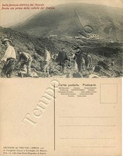 Cartolina di Pompei, ferrovia