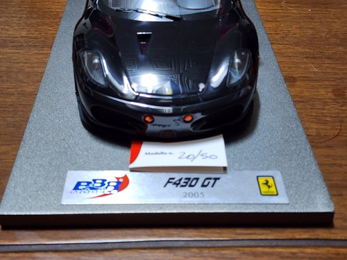 Bbr ferrari f430 gt nero - f430,