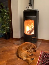 stufa  Austroflamm , buone condizioni , heat memory system,  pietra ollare
