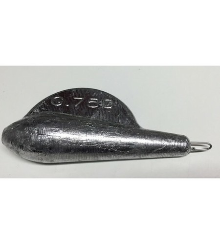 Piombo guardiano con aletta - con,