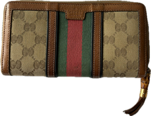 Portafoglio lungo gucci sherry - portafoglio,