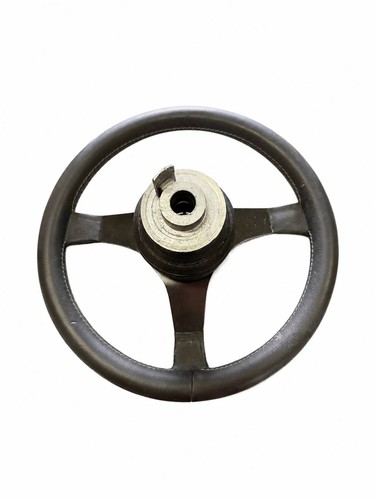 Volante pelle nera fusina - in,