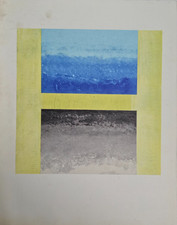 Giuseppe Santomaso (Venezia 1907-1990) LITOGRAFIA Opera BOLAFFI ARTE e CATALOGO