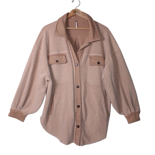 Free people giacca pile - xl,