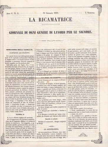 Ricamatrice giornale di - ricamatrice.,
