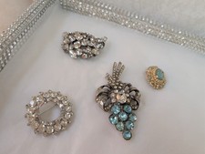 Spilla strass vintage - , di