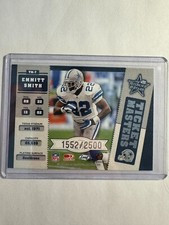 K169.974 - 2002 Leaf R&S Biglietto Masters #TM7 Quincy Carter/Emmitt Smith #/2500