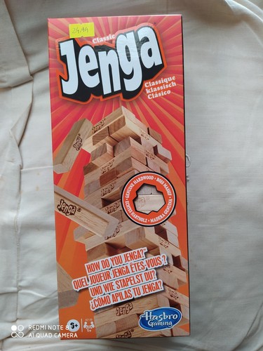 Hasbro gaming jenga classic - hasbro,