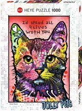 GW1244 9 Lives Cat, 1000 Teile