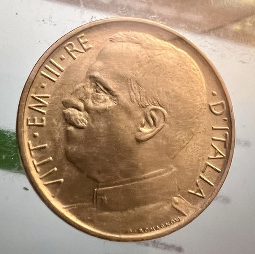 Italia 1925 centesimi - italia, 1925-r