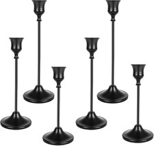 6 Candelabri in Metallo
