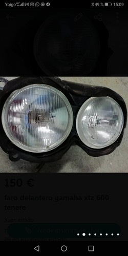 Faros delanteros yamaha tenere