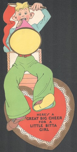 1932 vintage valentine male - vintage,