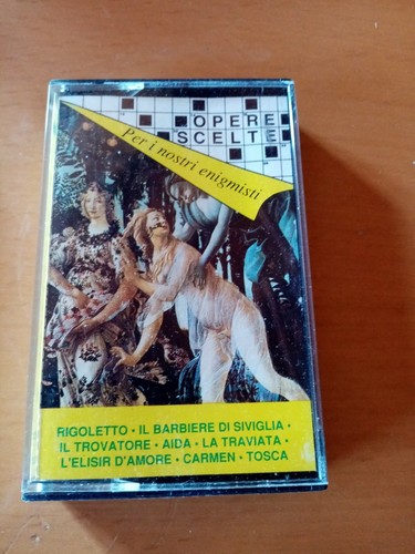 Musicassetta opere per - musicassetta,