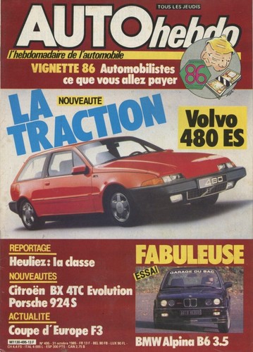 Auto hebdo 495 du - auto,