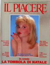 IL PIACERE 12 1988 Lorella Cuccarini Gina Lollobrigida Carrington Lucia Alberti
