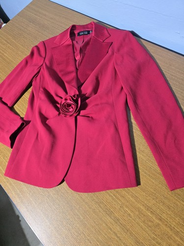 Blazer rosso rickie freeman - blazer,