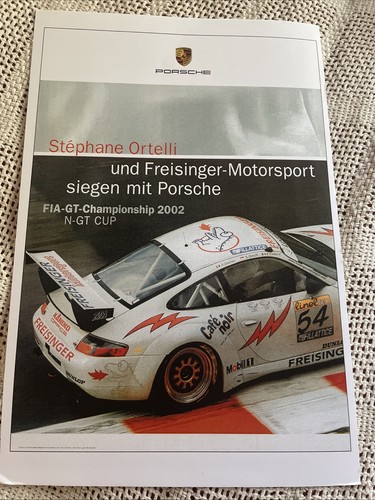 Poster porsche 2002 fia - porsche,