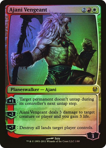Foil ajani vengeant duel - vengeant,