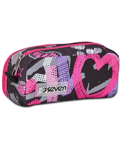 Seven portapenne scuola zip - scuola,