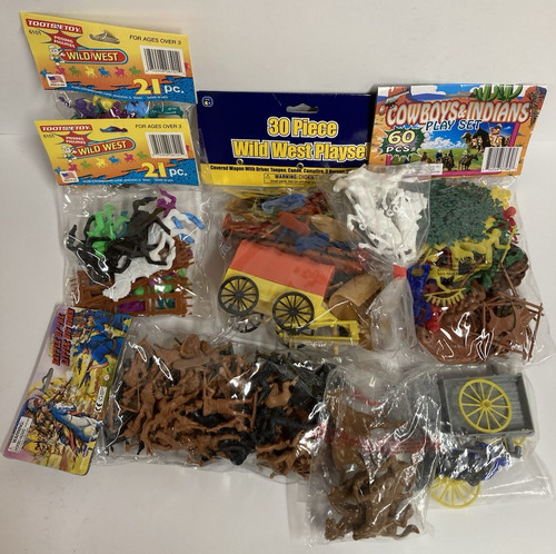 Lotto figurine cowboys - lotto,