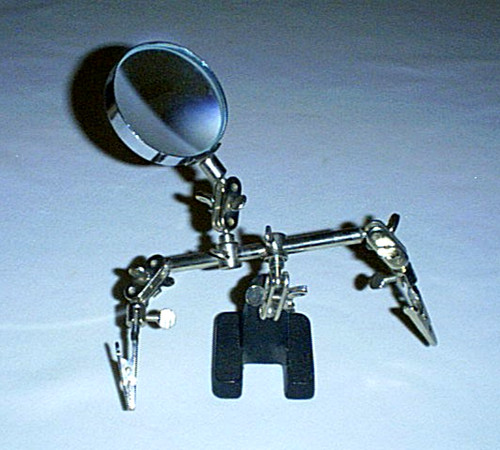 Help hand con magnifier vetro - help,