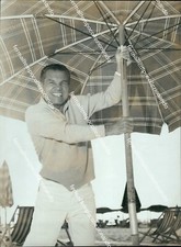 fo2669 foto originale pugilato boxe aldo spoldi in vacanza in versilia focette