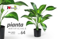 PIANTA PIANTINA FINTA CON VASO