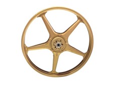 CERCHIO RUOTA POSTERIORE DORATO CICLOMOTORE ORIGINALE PEUGEOT 105 E 1985