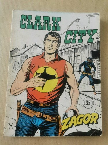 Zagor scritta rossa da - rossa,