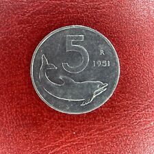 5 Lire 1951 Moneta Italia