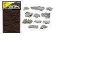 STAMPI IN GOMMA PER ROCCE SURFACE ROCKS C1231 Woodland Scenics