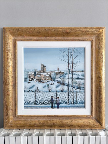 Quadro olio pittore - quadro,