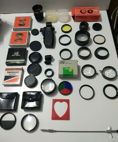 Lotto materiale fotografico - materiale,