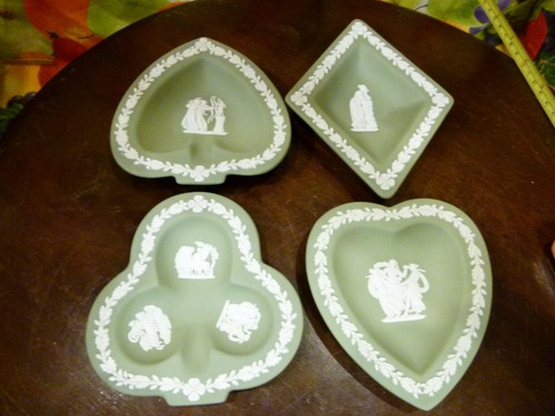 Wedgwood green jasperware - green,