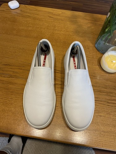 Sneakers slip uomo prada - slip-on,