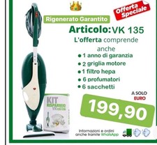 FOLLETTO  VK 136 USO