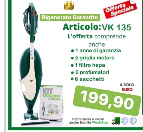 Folletto 135 uso - , vk