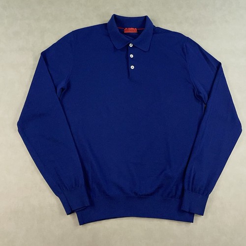 Polo isaia napoli blu - napoli,