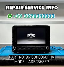 96160-H8860FHV SERVIZIO DI RIPARAZIONE TOUCH SCREEN RADIO KIA CON GARANZIA 1ANNO